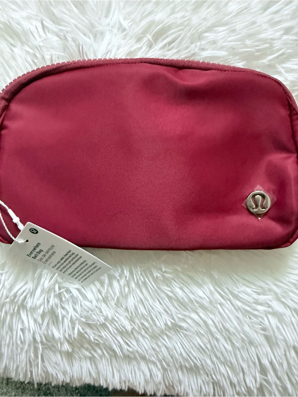 lululemon athletica wine red everywhere belt bag
